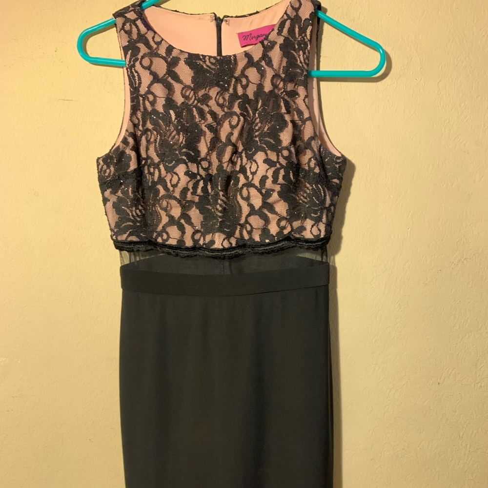 Black semi-formal dress